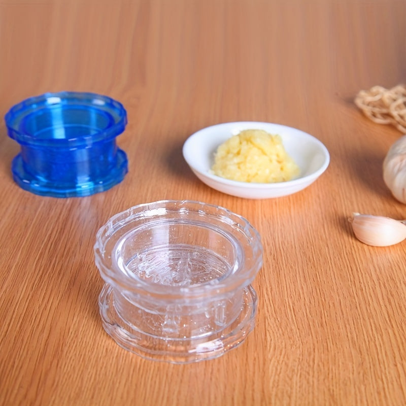 1pc Manual Garlic Grinder and Press - Easy Mincing and Crushing Tool for Kitchen Gadget