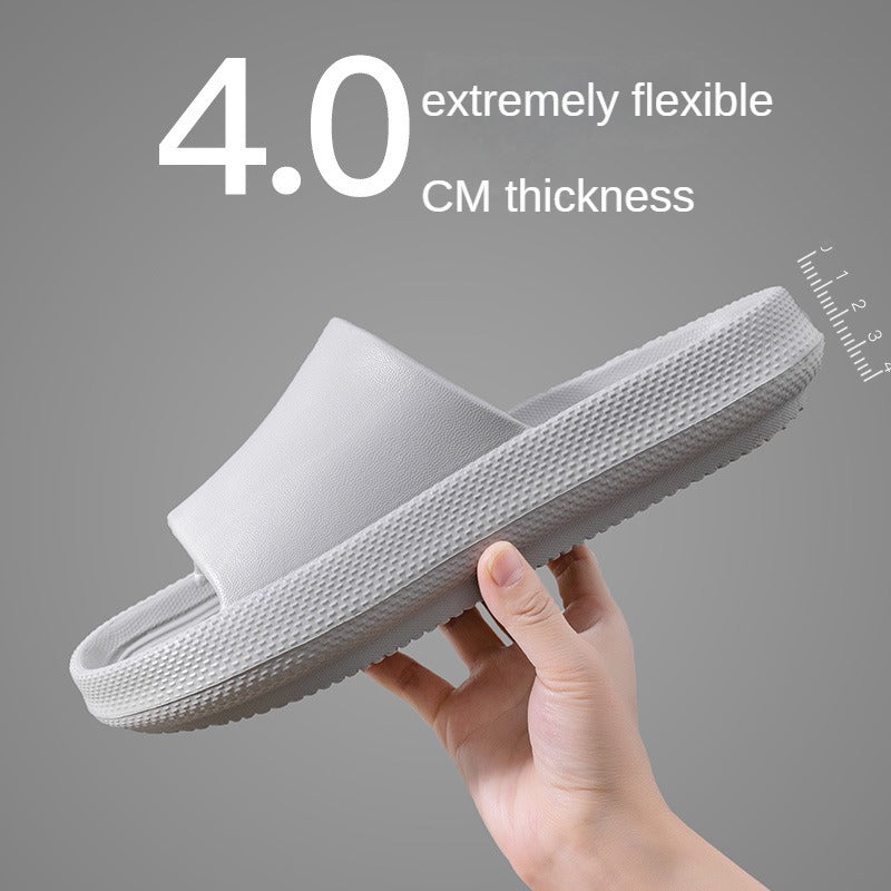 Slippers     Household non-slip slippers Bath Slippers,Cloud Slides Ultra-Comfortable Cushioned Slippers