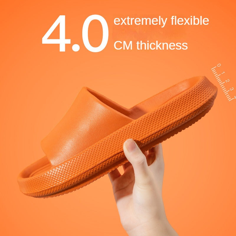 Slippers     Household non-slip slippers Bath Slippers,Cloud Slides Ultra-Comfortable Cushioned Slippers