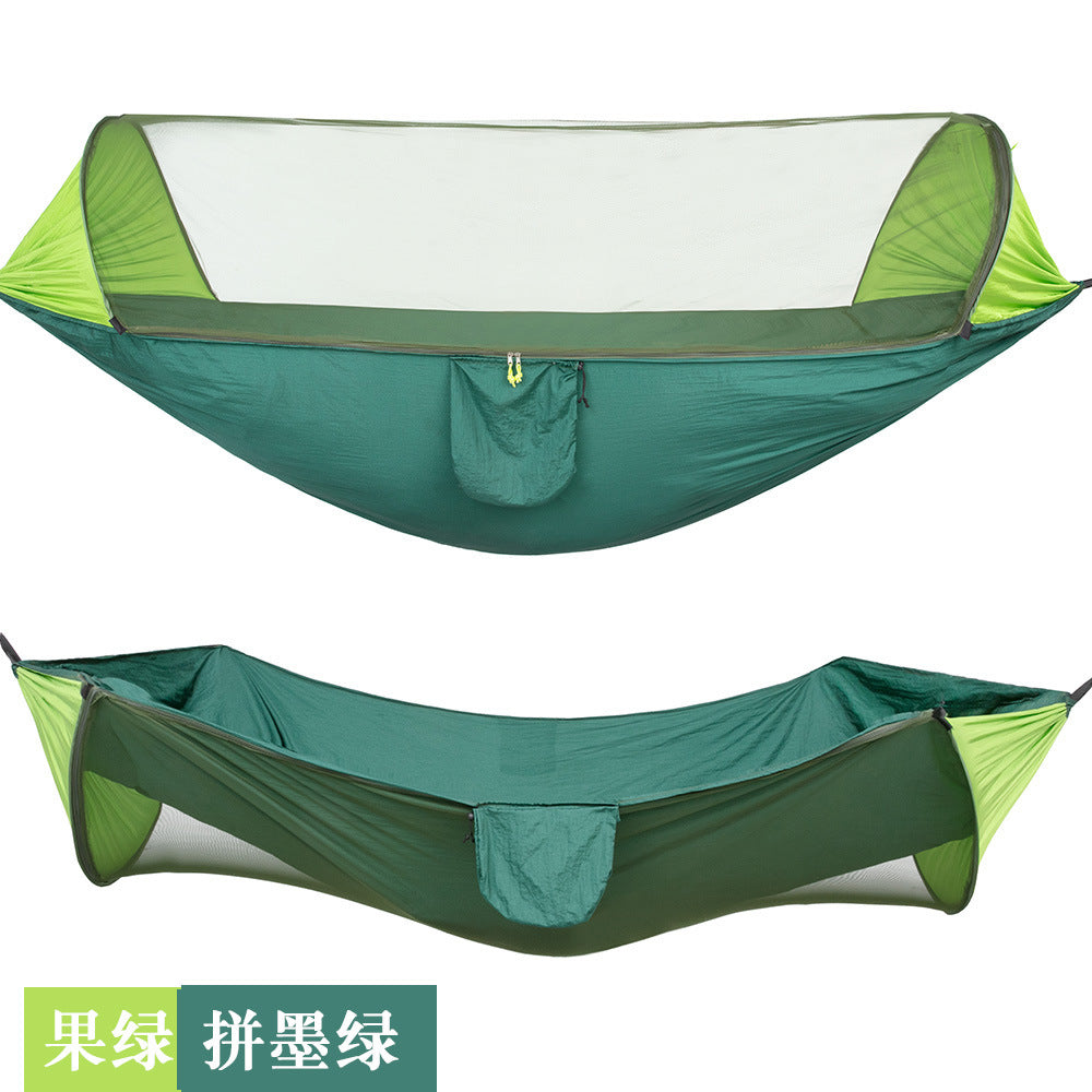 Double hammock outdoor mosquito-proof