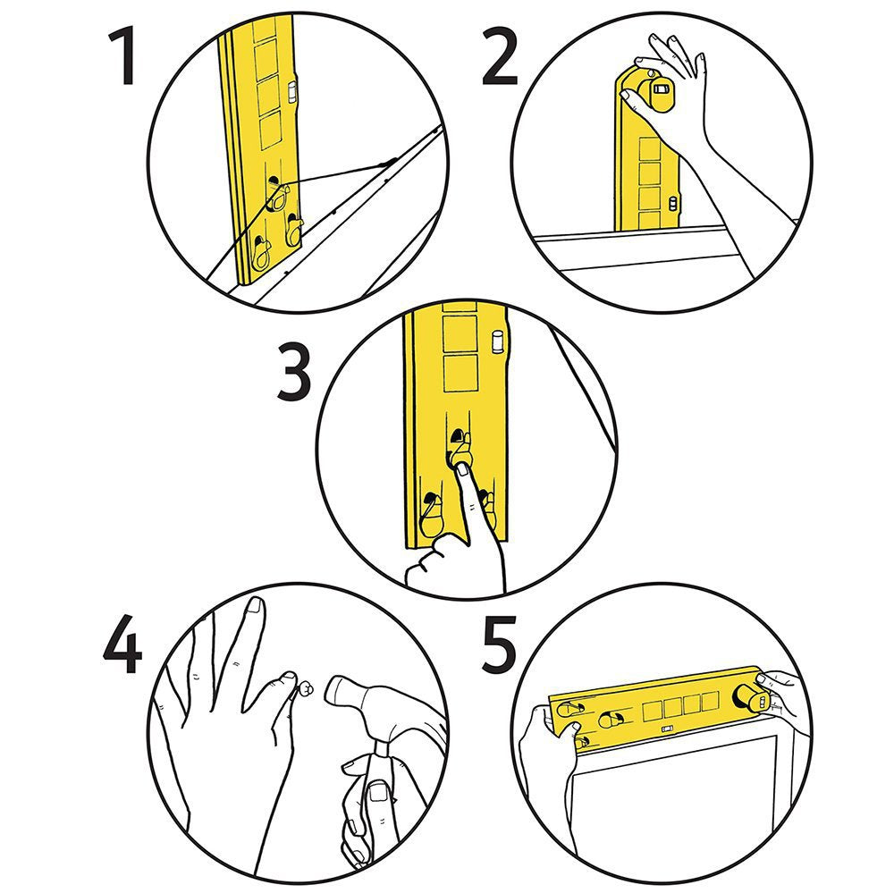 Picture frame hanging tools, carpentry hanging tools, picture frames wall positioning accuracy