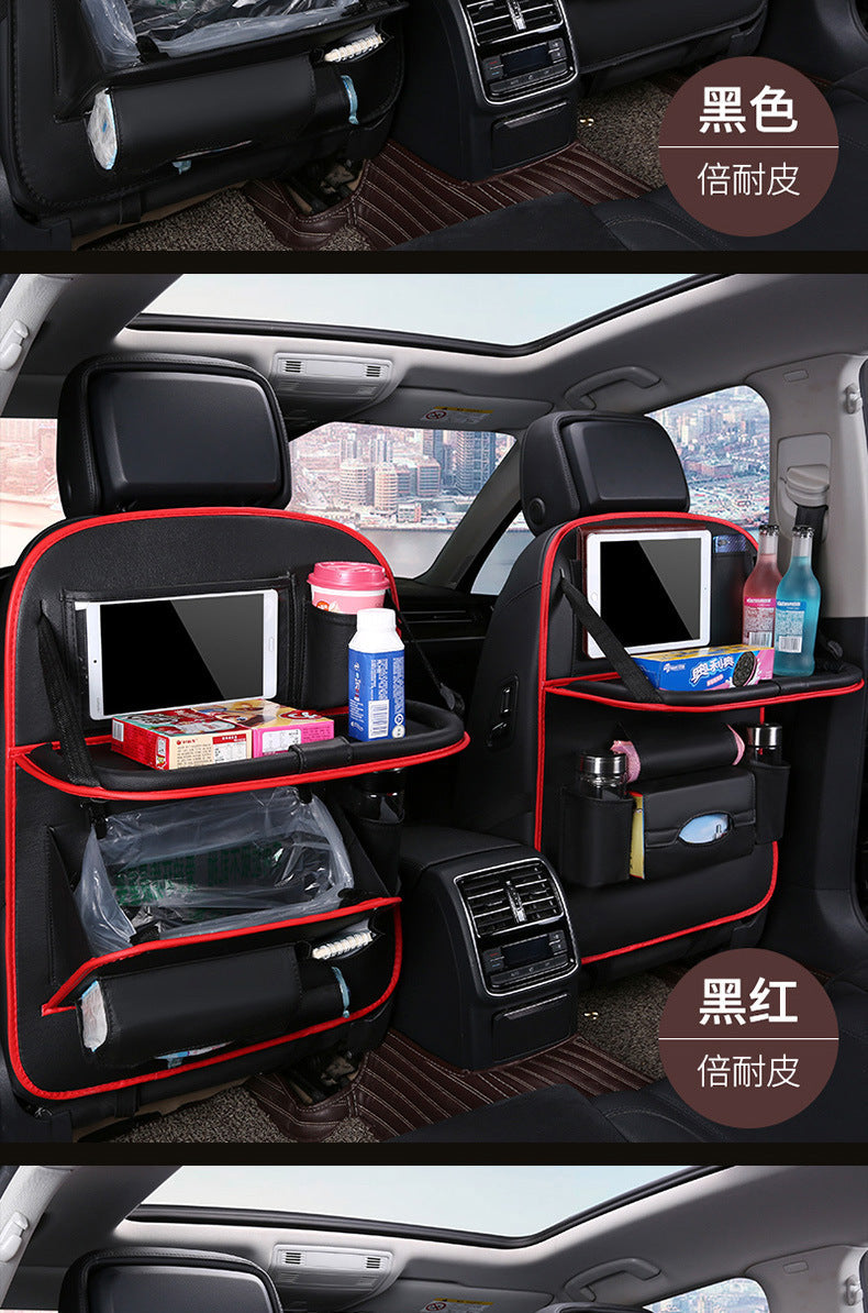 Car foldable table with storage bag