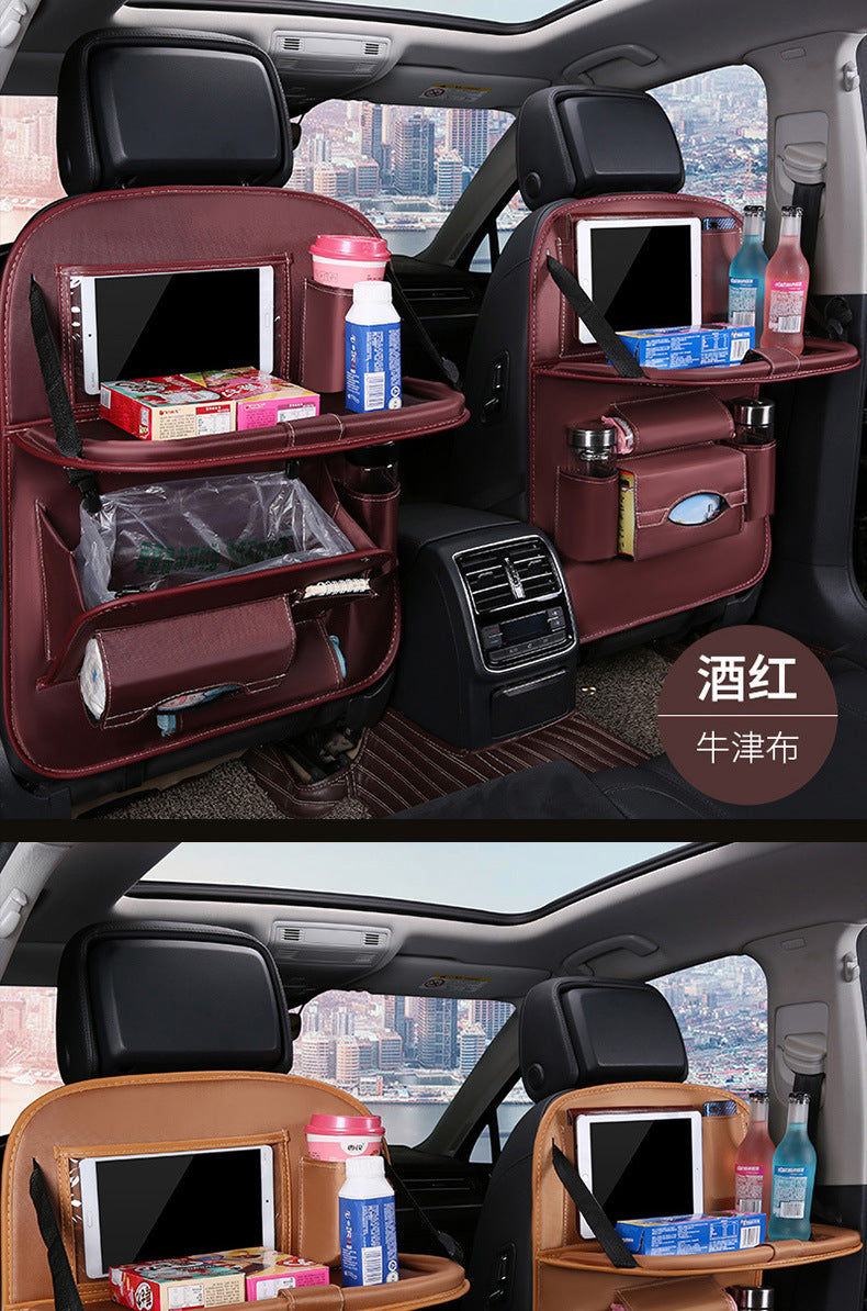 Car foldable table with storage bag