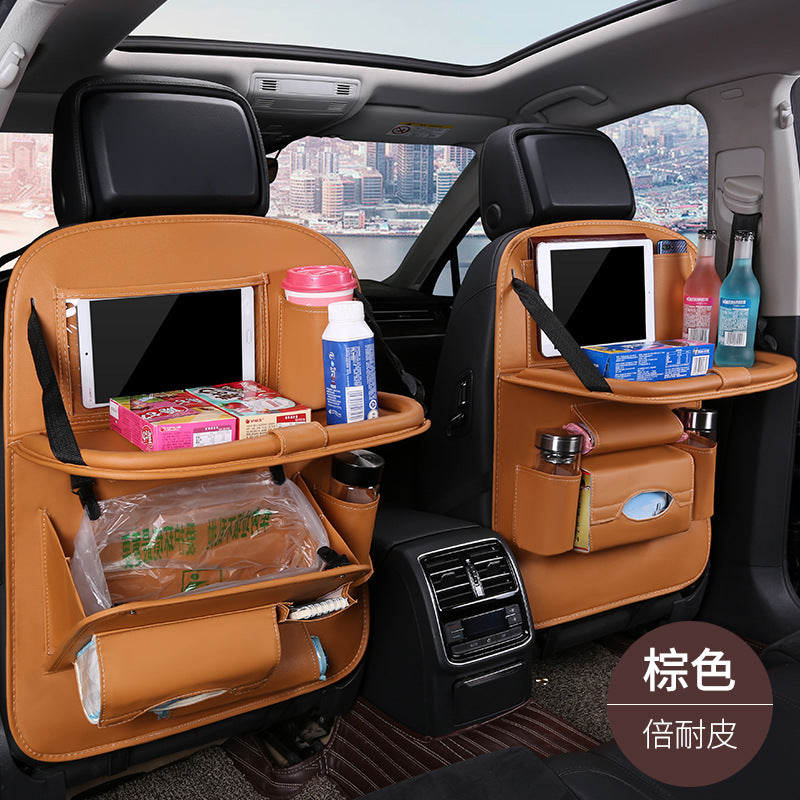 Car foldable table with storage bag