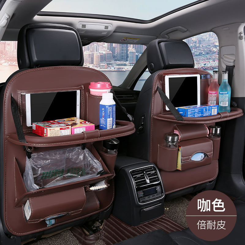 Car foldable table with storage bag