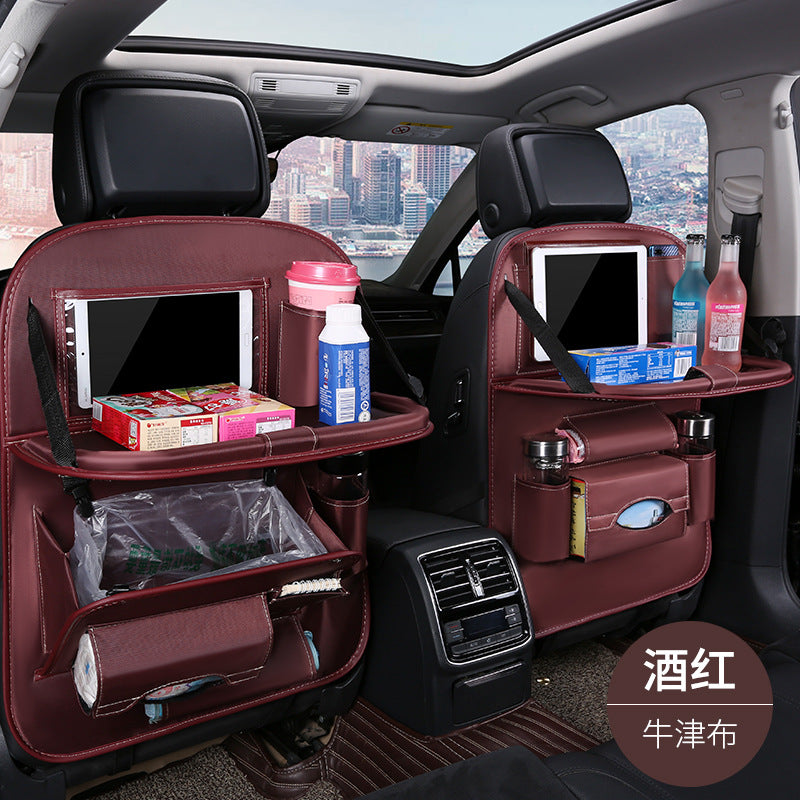 Car foldable table with storage bag