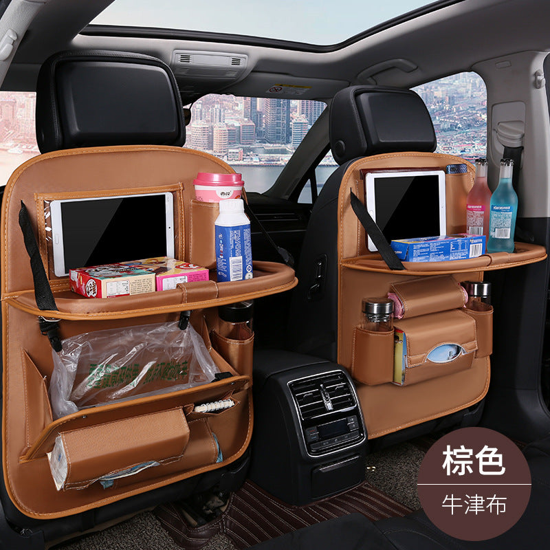 Car foldable table with storage bag