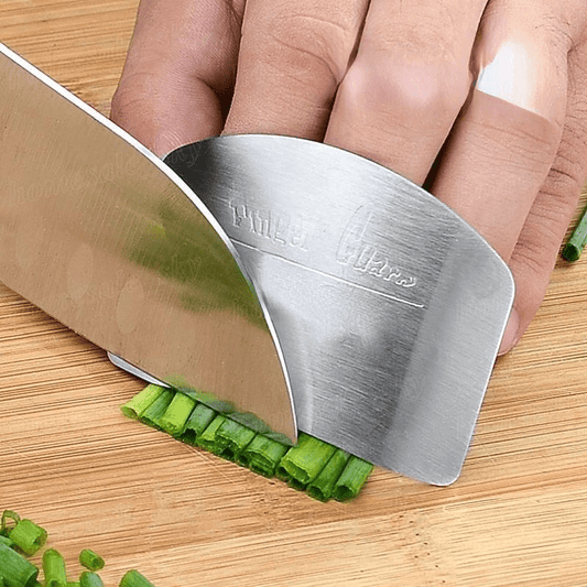 1pc, Finger Guard Stainless Steel Finger Guard For Slicing Reusable Finger Guard Kitchen Finger Guard Metal Finger Guard Cutting Protector Safety Cutting Tools Kitchen Accessaries Kitchen Tools