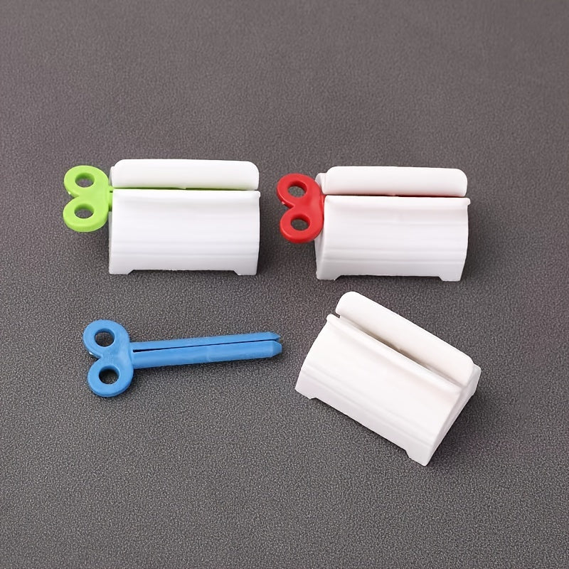 1pc Toothpaste Squeezer and Facial Cleanser Storage Clip - Bathroom and Kitchen Organizer