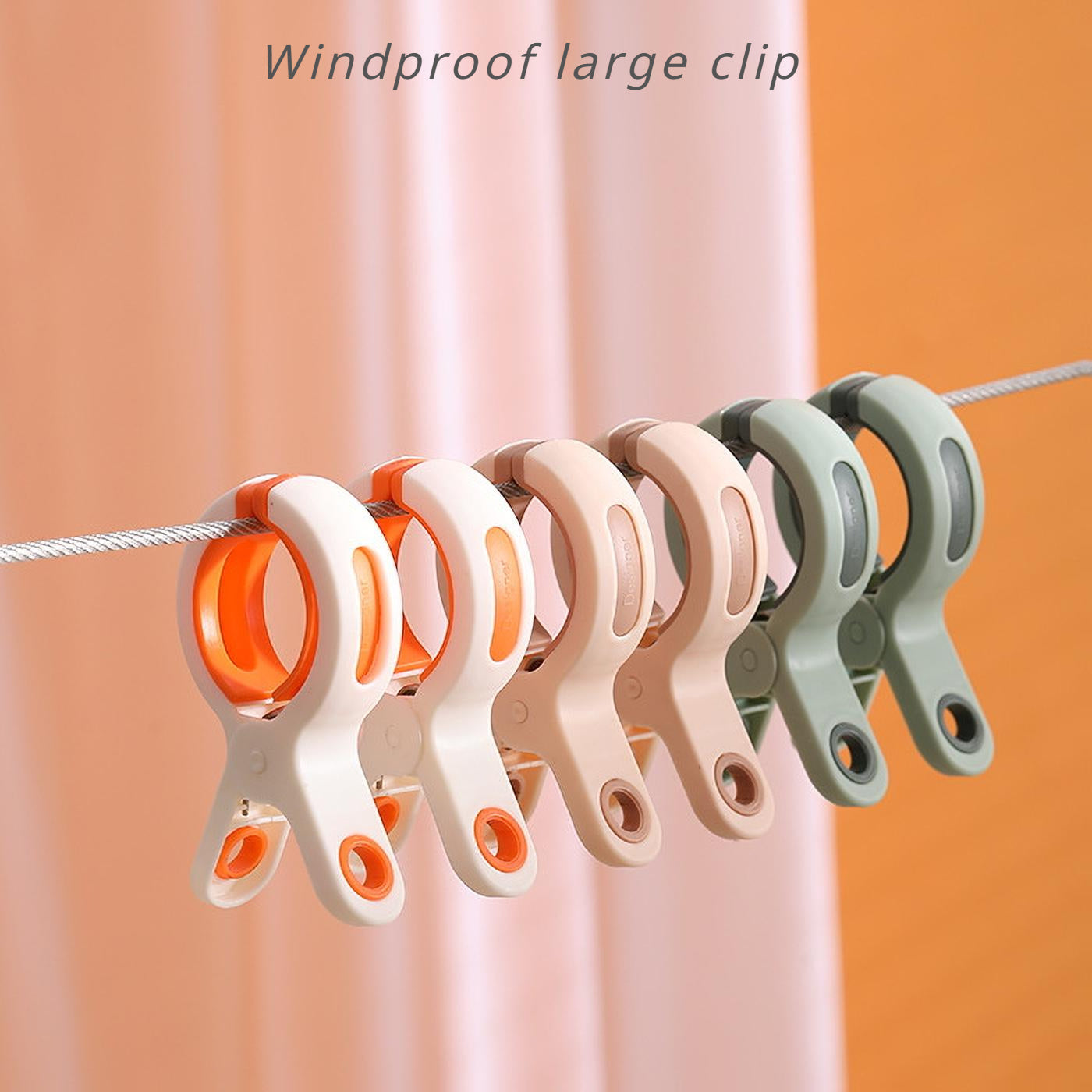 3pcs Windproof Large Clamp, Drying Clip, Large-sized Thickened Clothes Clip, Quilt Drying Windproof Clip, Anti Slip Quilt Clip, Clothes Clip, Quilt Fixing Clip, Beach Towel Clip, Summer Beach Travel Portable Supplies