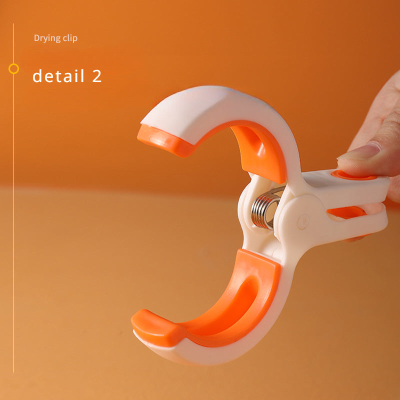 3pcs Windproof Large Clamp, Drying Clip, Large-sized Thickened Clothes Clip, Quilt Drying Windproof Clip, Anti Slip Quilt Clip, Clothes Clip, Quilt Fixing Clip, Beach Towel Clip, Summer Beach Travel Portable Supplies