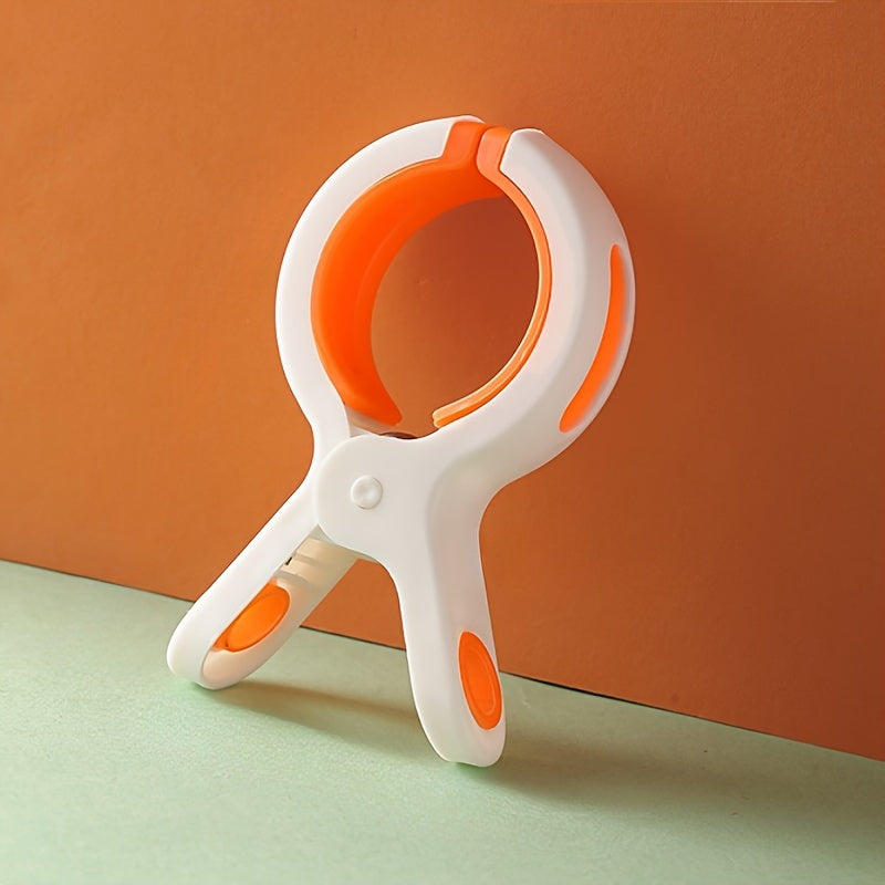 3pcs Windproof Large Clamp, Drying Clip, Large-sized Thickened Clothes Clip, Quilt Drying Windproof Clip, Anti Slip Quilt Clip, Clothes Clip, Quilt Fixing Clip, Beach Towel Clip, Summer Beach Travel Portable Supplies