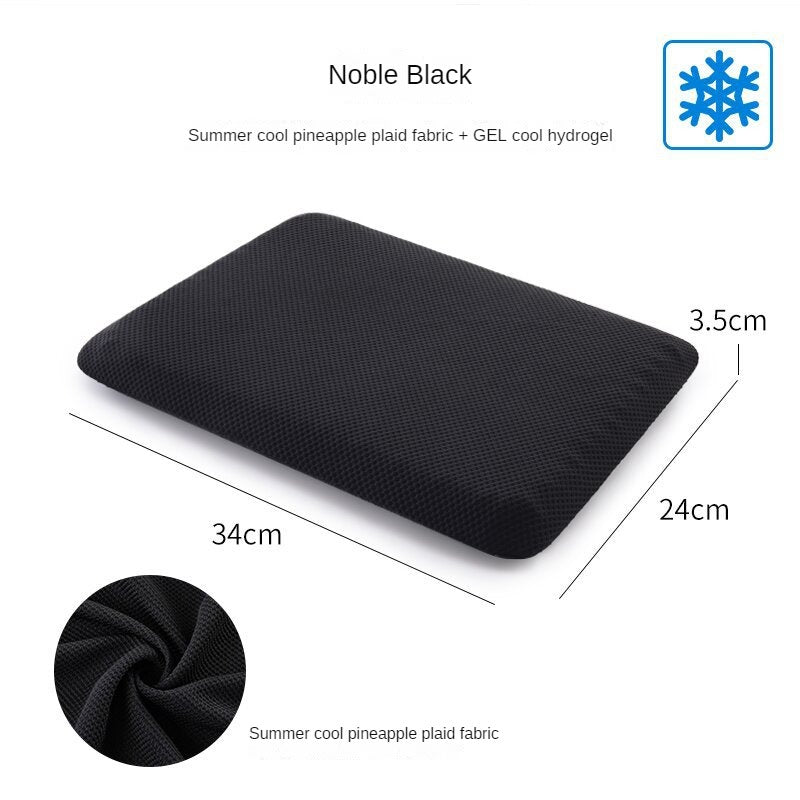 Honeycomb gel cushion, round, long sitting, not tired, car seat, soft ice cushion, office, household stool, buttocks, cool pad