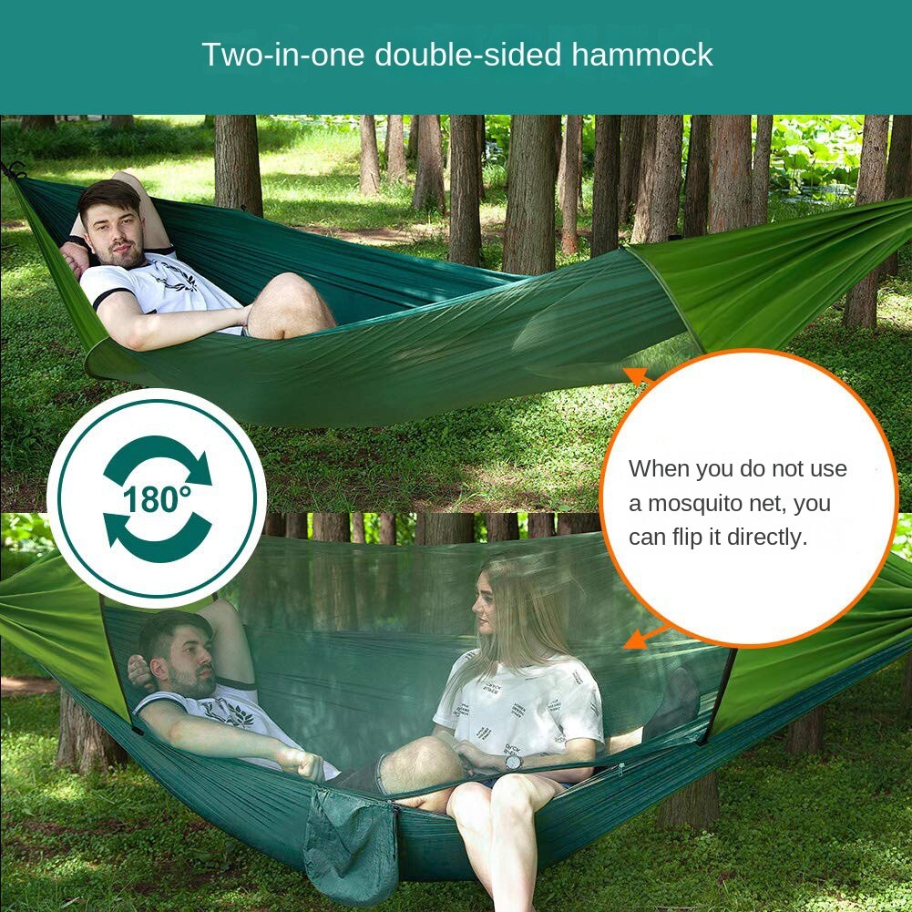 Double hammock outdoor mosquito-proof