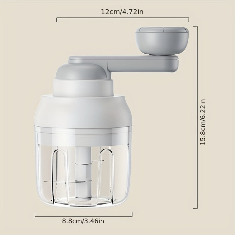 1pc, Vegetable Cutter, Multifunctional Garlic Masher, Garlic Grinder, Garlic Crusher, Vegetable Chopper, Creative Fruit Crusher, Manual Garlic Masher, Food Processor, Kitchen Stuff, Kitchen Gadgets