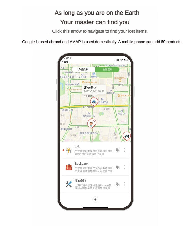 GPS tracking Intelligent locator