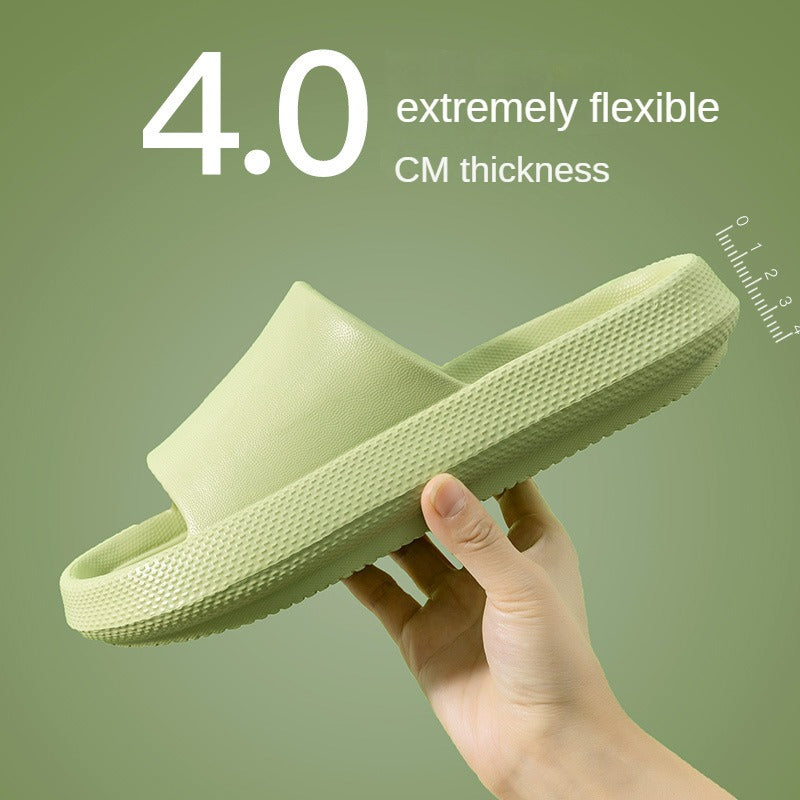 Slippers     Household non-slip slippers Bath Slippers,Cloud Slides Ultra-Comfortable Cushioned Slippers