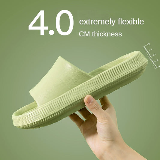 Slippers     Household non-slip slippers Bath Slippers,Cloud Slides Ultra-Comfortable Cushioned Slippers