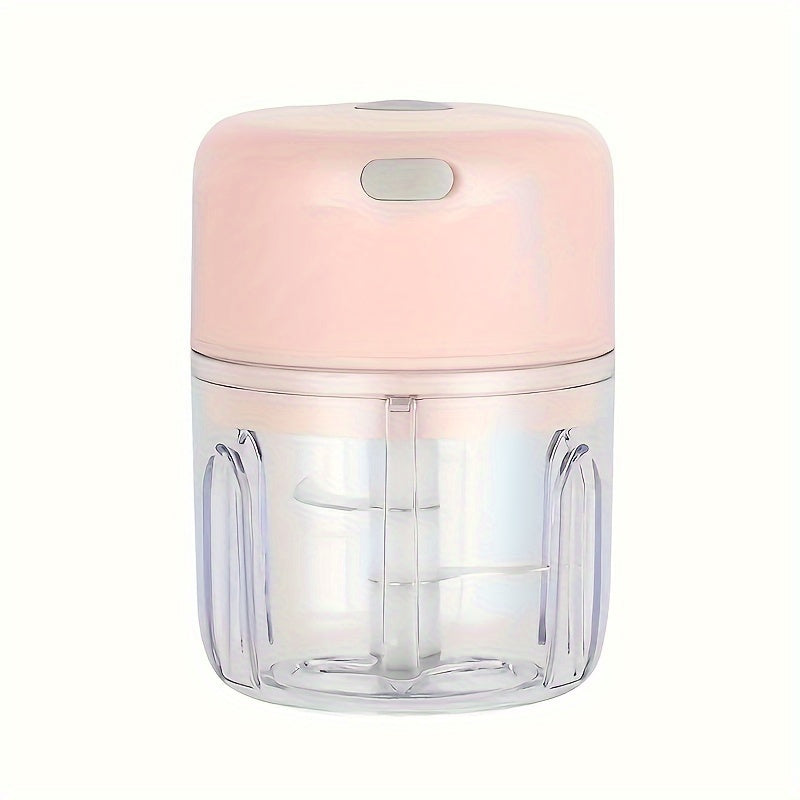 100/250ml Electric Mini Garlic Chopper USB Meat Grinder Garlic Masher Machine Sturdy Durable Crushed Ginger Vegetable Crusher Kitchenware