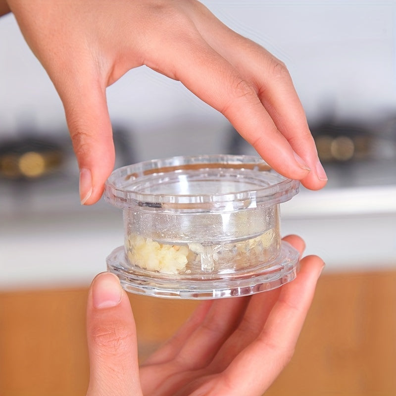 1pc Manual Garlic Grinder and Press - Easy Mincing and Crushing Tool for Kitchen Gadget