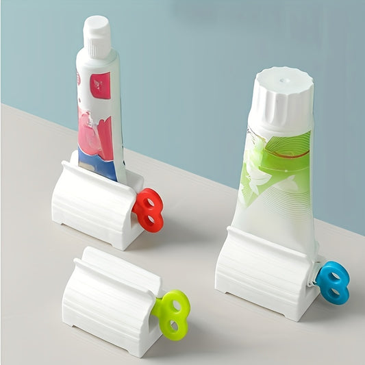 1pc Toothpaste Squeezer and Facial Cleanser Storage Clip - Bathroom and Kitchen Organizer