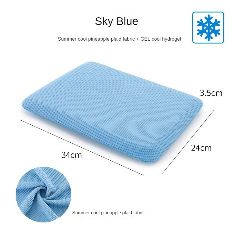 Honeycomb gel cushion, round, long sitting, not tired, car seat, soft ice cushion, office, household stool, buttocks, cool pad