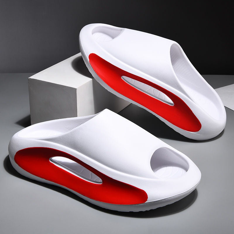 Cloud Sliders for Women and Men Non-Slip Bath Slippers House Quick Drying Slides Pillow Slipper Open Toe Soft Sandals