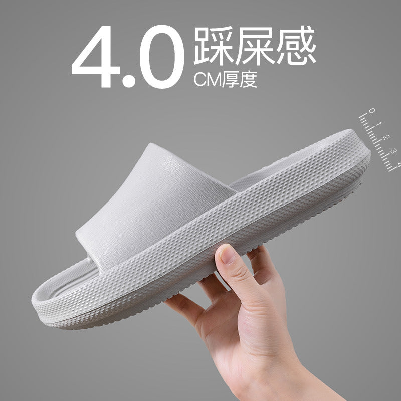 Slippers     Household non-slip slippers Bath Slippers,Cloud Slides Ultra-Comfortable Cushioned Slippers