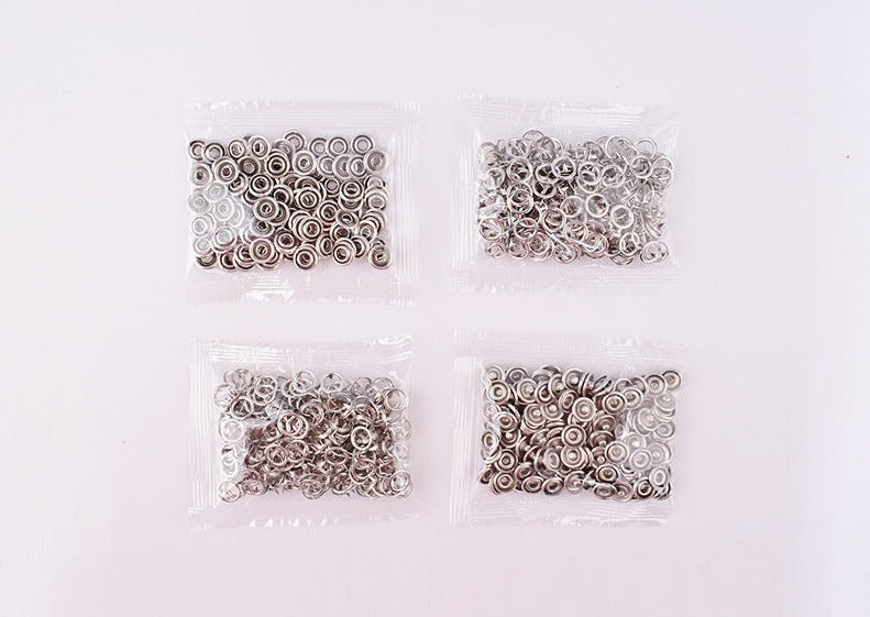 metal sewing buttons five-claw buckle