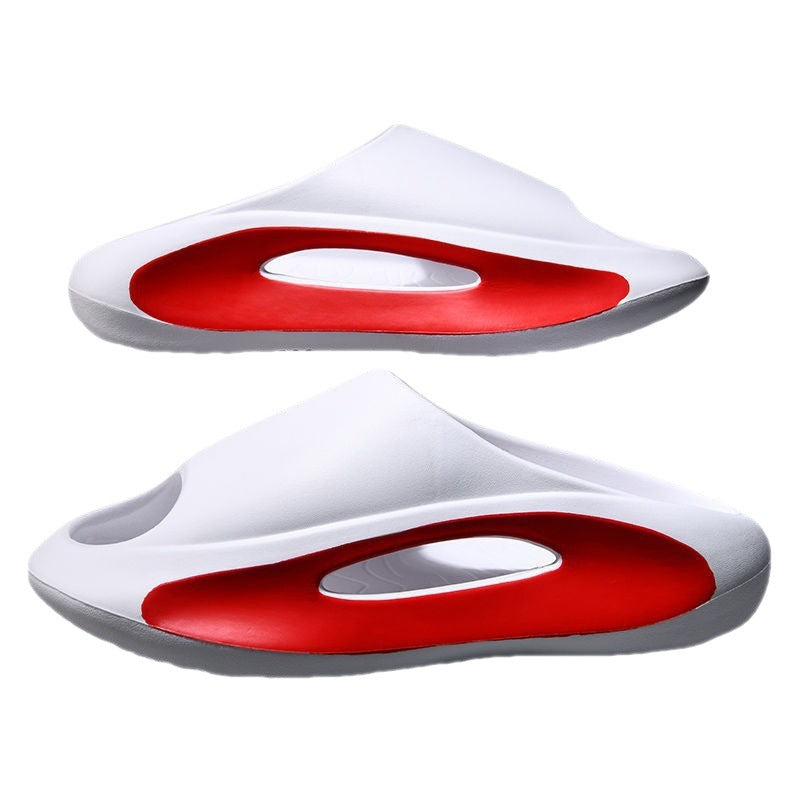 Cloud Sliders for Women and Men Non-Slip Bath Slippers House Quick Drying Slides Pillow Slipper Open Toe Soft Sandals