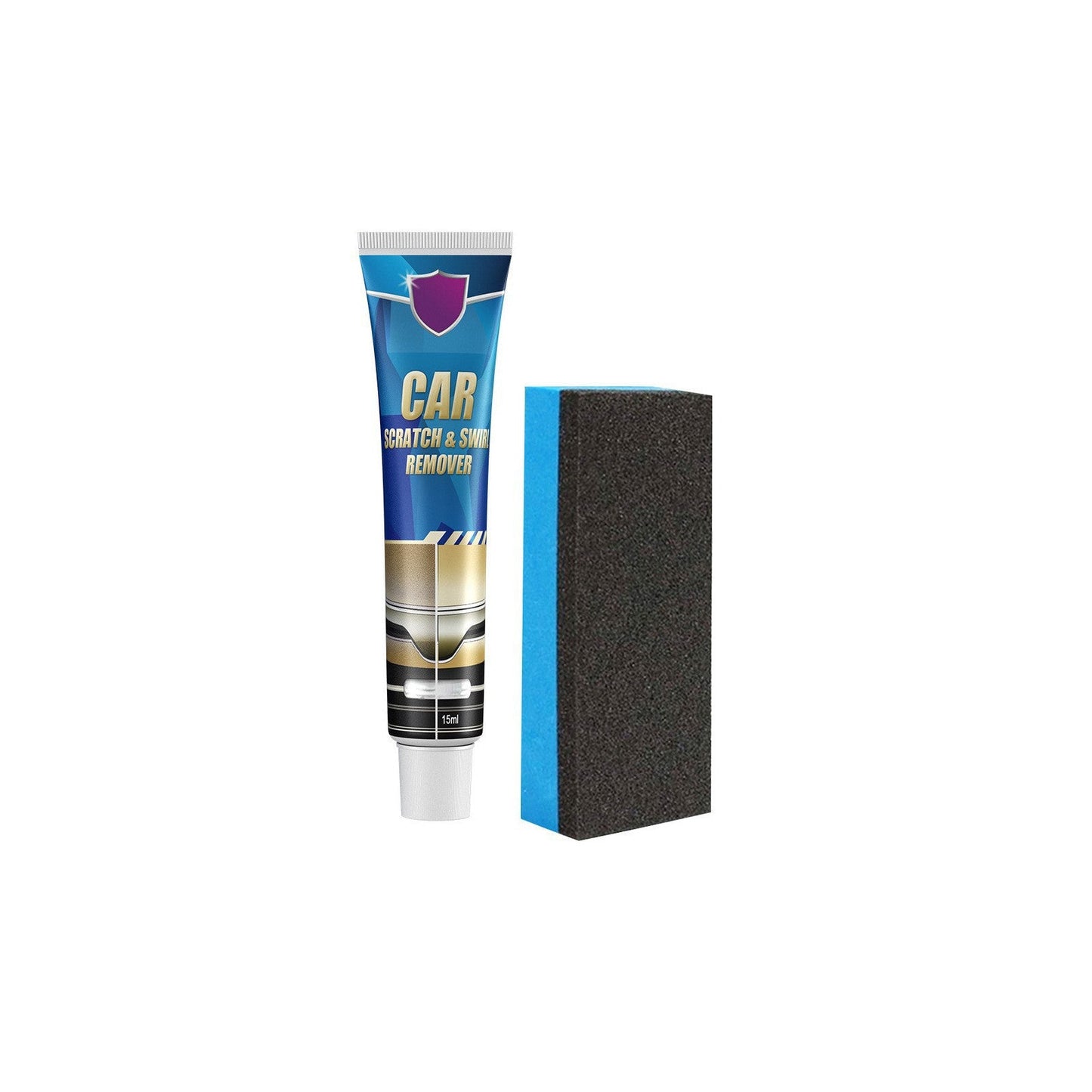 Car scratch repair cream, lacquer surface scratch maintenance, scratch free care wax set