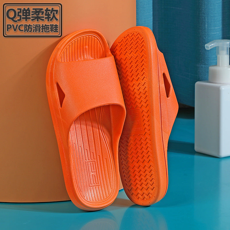 Slippers     Household non-slip slippers Bath Slippers,Cloud Slides Ultra-Comfortable Cushioned Slippers