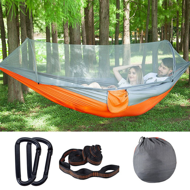 Double hammock outdoor mosquito-proof