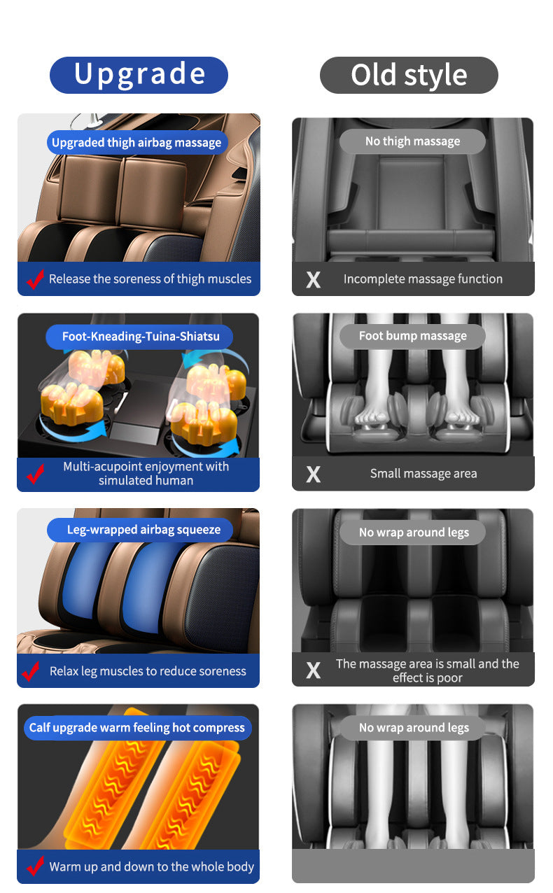 Luxury massage chair home zero-gravity full-body multifunctional massage chair