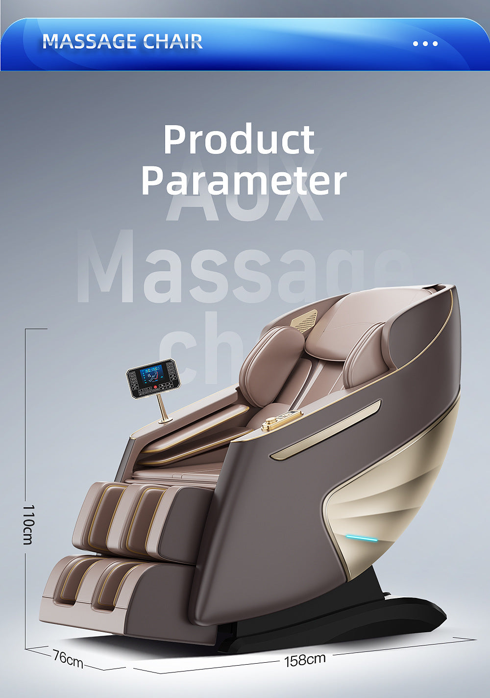 4D SL multi-functional household massage chair