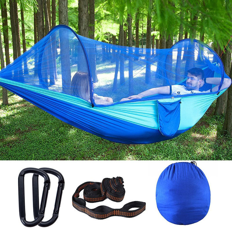 Double hammock outdoor mosquito-proof