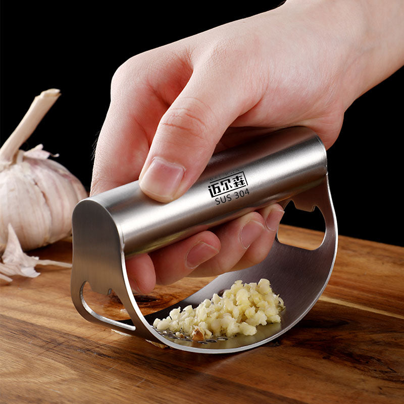 Stainless Steel Garlic Press Chopping Garlic Tool