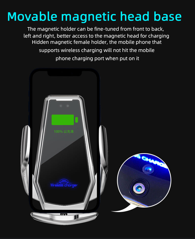 H10 automatic car wireless charger car phone holder