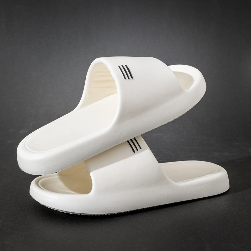 Slippers     Household non-slip slippers Bath Slippers,Cloud Slides Ultra-Comfortable Cushioned Slippers