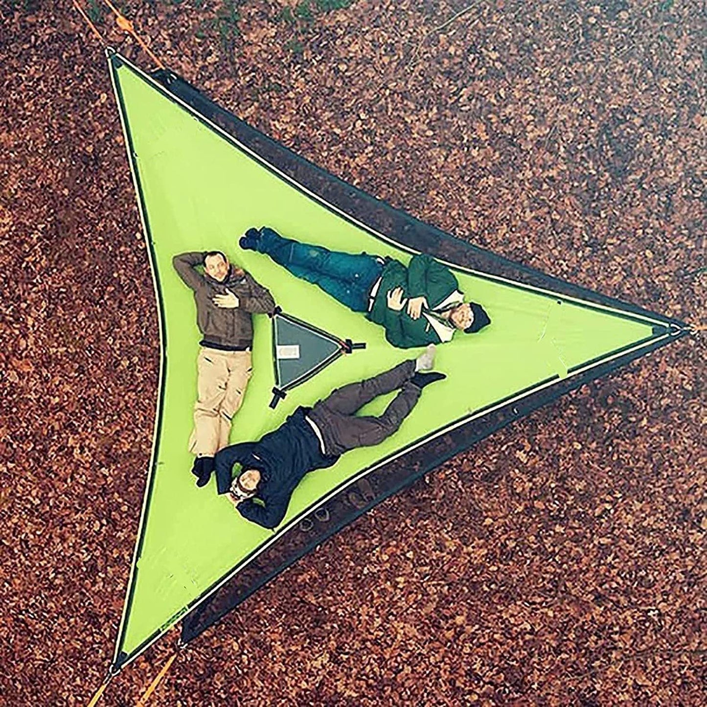 Outdoor triangular hammock portable hammock hanging tree tent