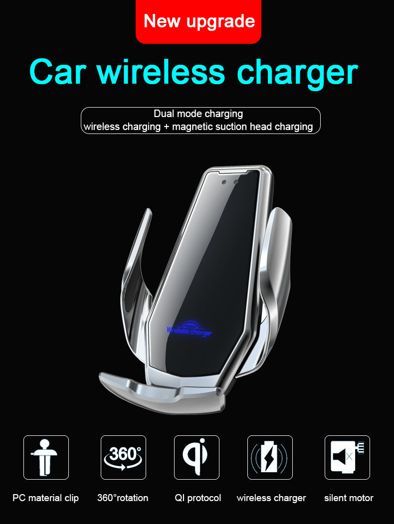 H10 automatic car wireless charger car phone holder