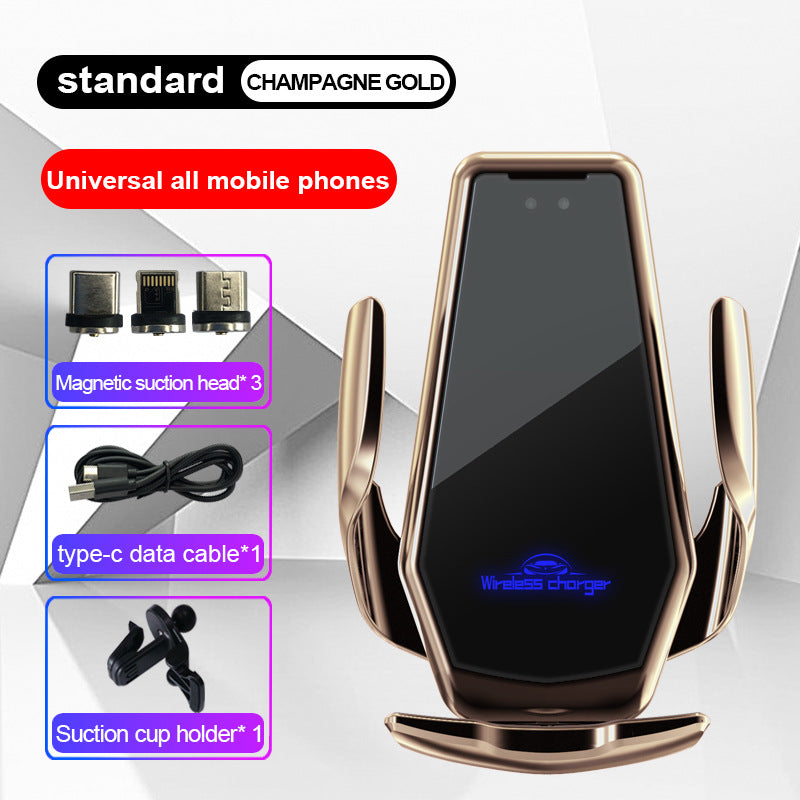 H10 automatic car wireless charger car phone holder