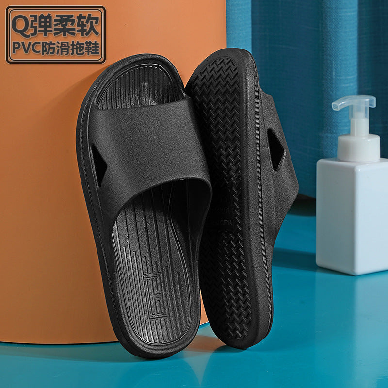 Slippers     Household non-slip slippers Bath Slippers,Cloud Slides Ultra-Comfortable Cushioned Slippers