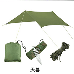 Double hammock outdoor mosquito-proof