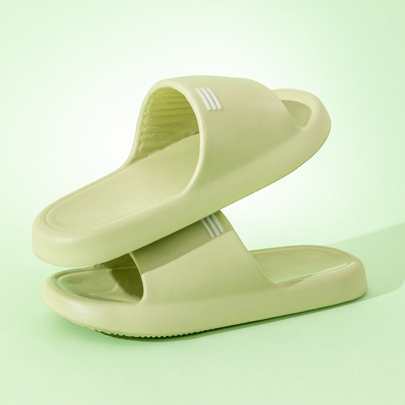 Slippers     Household non-slip slippers Bath Slippers,Cloud Slides Ultra-Comfortable Cushioned Slippers