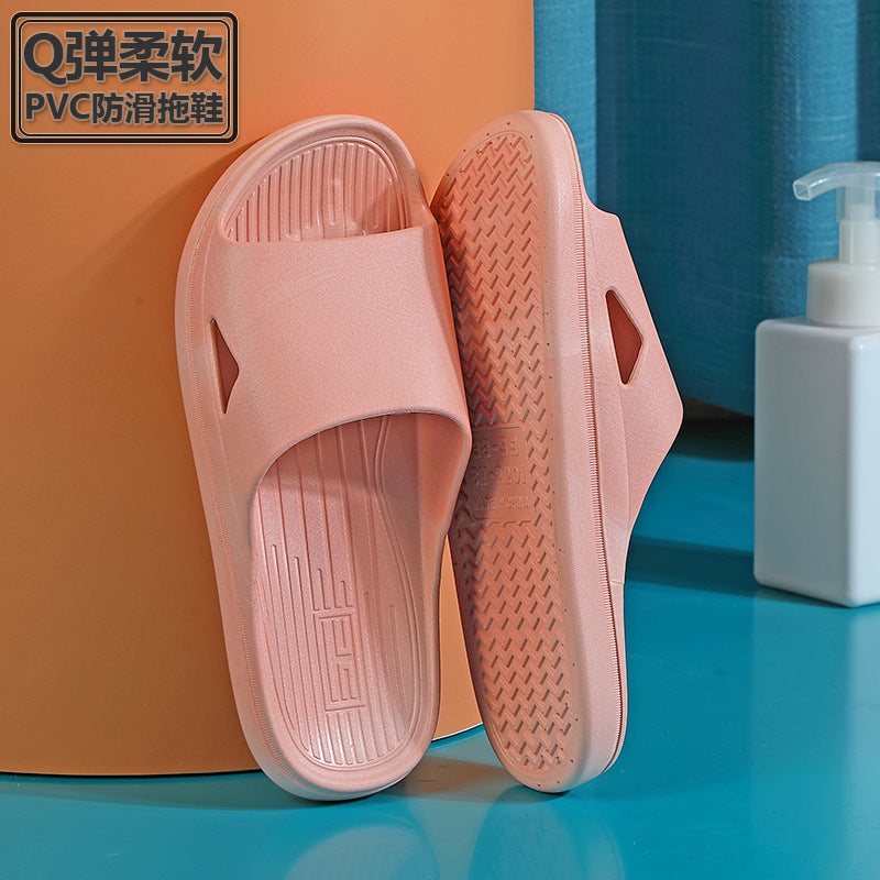 Slippers     Household non-slip slippers Bath Slippers,Cloud Slides Ultra-Comfortable Cushioned Slippers