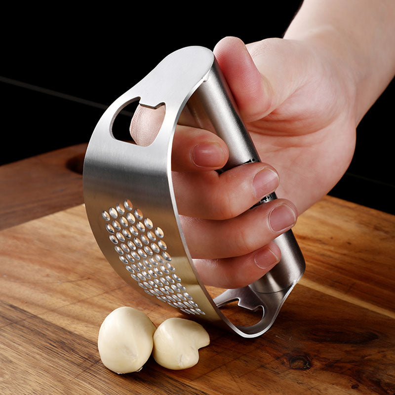 Stainless Steel Garlic Press Chopping Garlic Tool