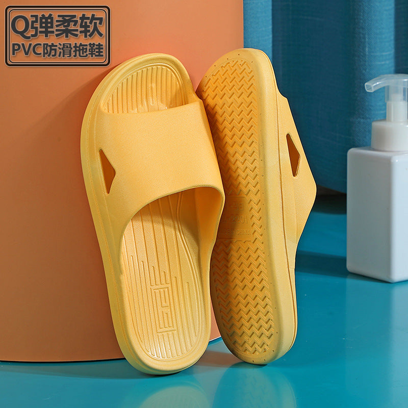 Slippers     Household non-slip slippers Bath Slippers,Cloud Slides Ultra-Comfortable Cushioned Slippers