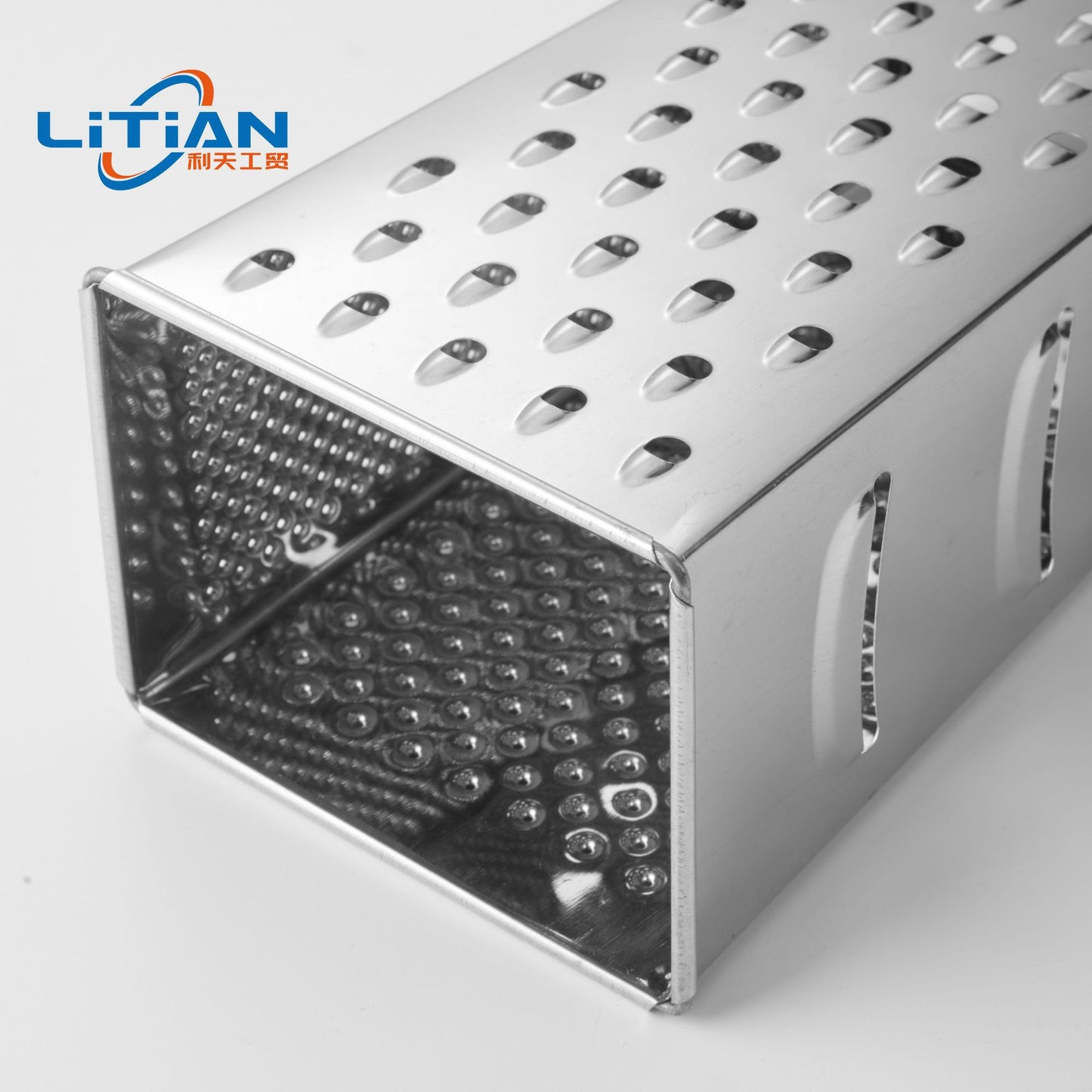 Stainless steel four-sided multi-function grater handheld