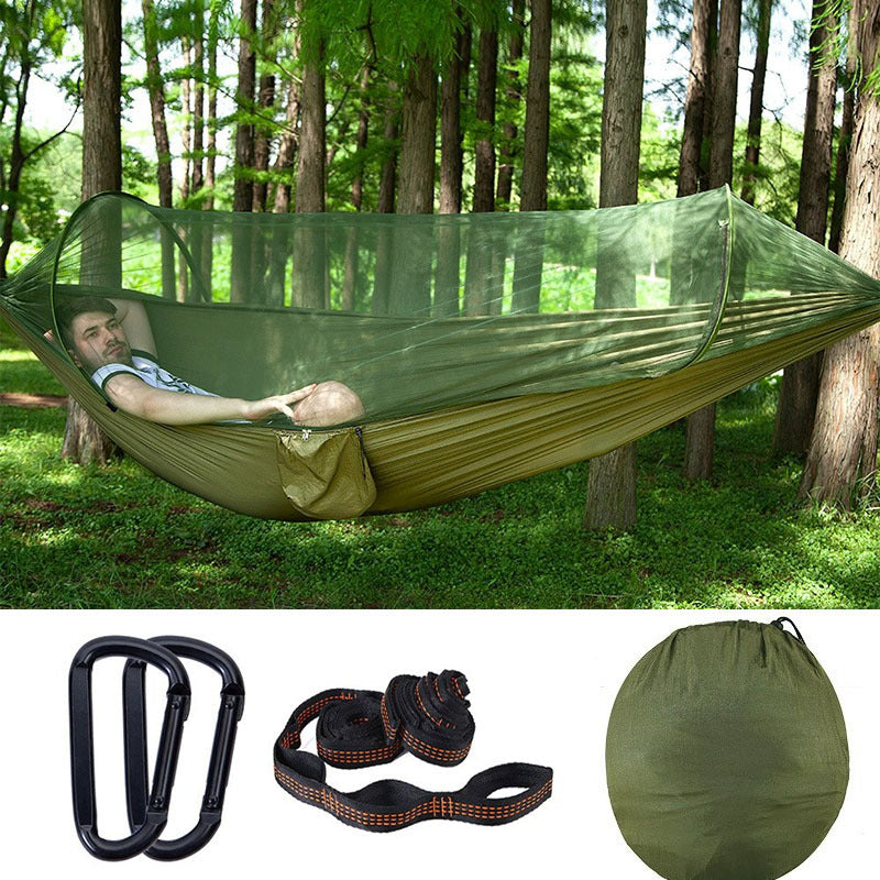 Double hammock outdoor mosquito-proof